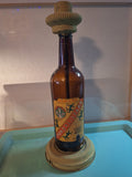 burpin whiskey candle holder